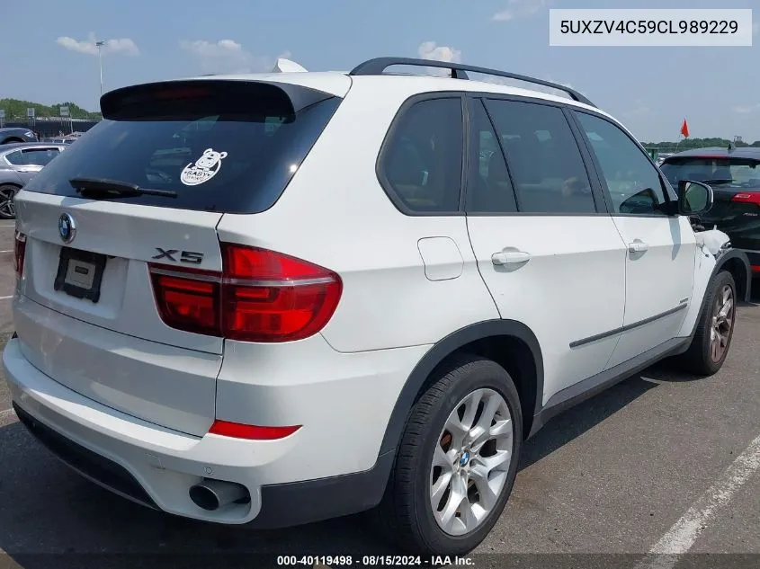 2012 BMW X5 xDrive35I/xDrive35I Premium/xDrive35I Sport Activity VIN: 5UXZV4C59CL989229 Lot: 40119498