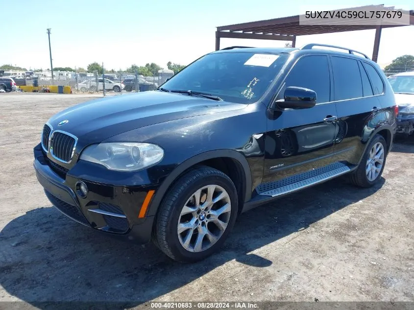 2012 BMW X5 xDrive35I/xDrive35I Premium/xDrive35I Sport Activity VIN: 5UXZV4C59CL757679 Lot: 40210683