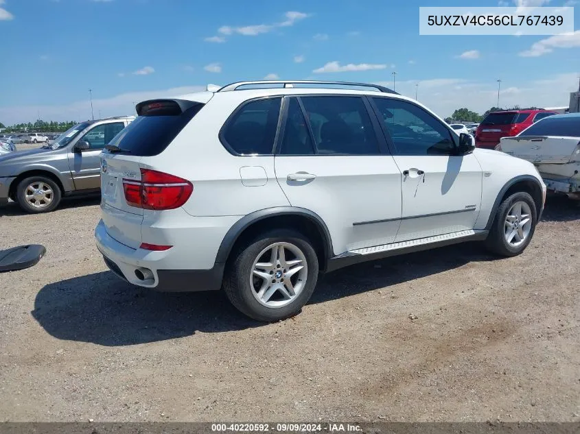 2012 BMW X5 xDrive35I/xDrive35I Premium/xDrive35I Sport Activity VIN: 5UXZV4C56CL767439 Lot: 40220592