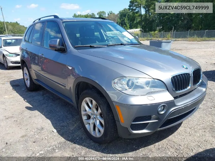 2012 BMW X5 xDrive35I/xDrive35I Premium/xDrive35I Sport Activity VIN: 5UXZV4C59CL749999 Lot: 40264377