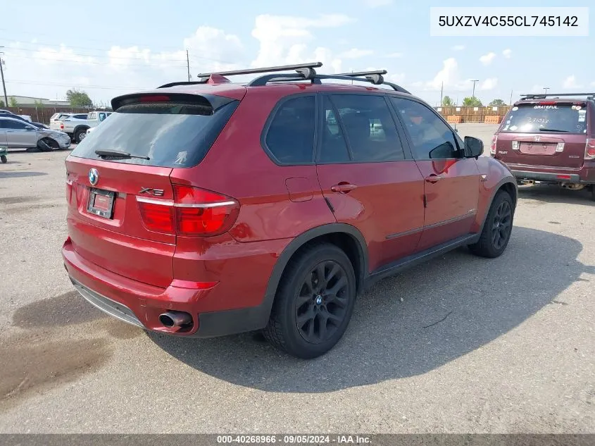 5UXZV4C55CL745142 2012 BMW X5 xDrive35I/xDrive35I Premium/xDrive35I Sport Activity