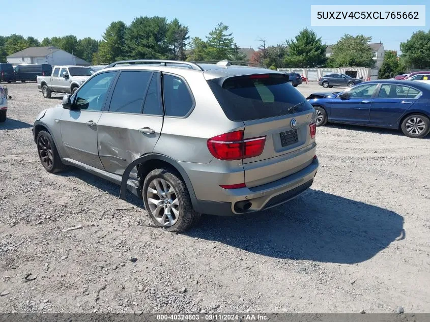 2012 BMW X5 xDrive35I/xDrive35I Premium/xDrive35I Sport Activity VIN: 5UXZV4C5XCL765662 Lot: 40324803