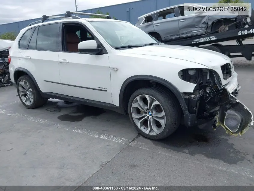 2012 BMW X5 xDrive50I VIN: 5UXZV8C52CL425042 Lot: 40361158