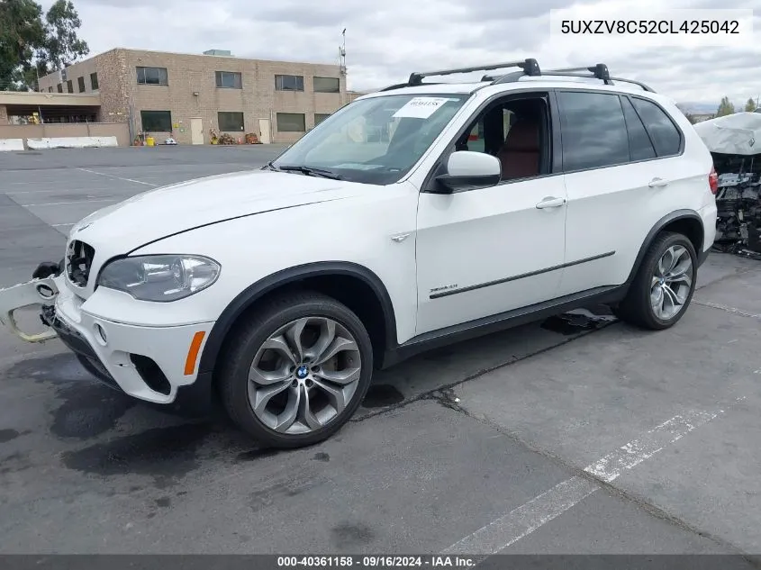 2012 BMW X5 xDrive50I VIN: 5UXZV8C52CL425042 Lot: 40361158