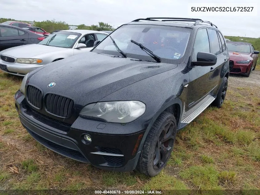 2012 BMW X5 xDrive35D VIN: 5UXZW0C52CL672527 Lot: 40480678