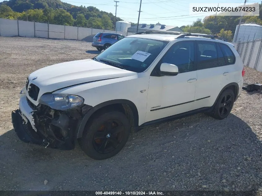 2012 BMW X5 xDrive35D VIN: 5UXZW0C56CL674233 Lot: 40499140