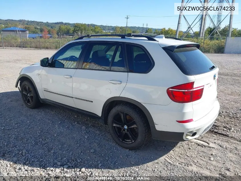 2012 BMW X5 xDrive35D VIN: 5UXZW0C56CL674233 Lot: 40499140