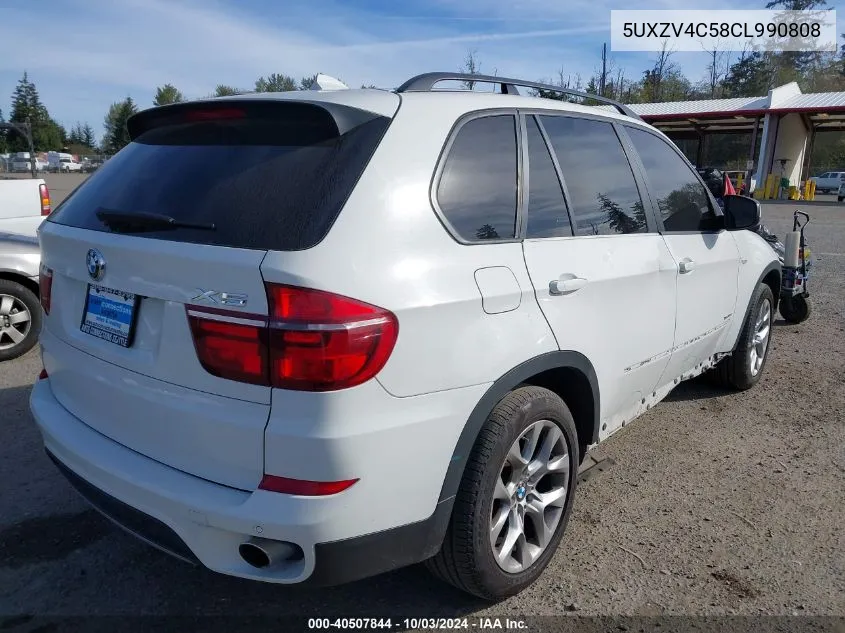 2012 BMW X5 xDrive35I/xDrive35I Premium/xDrive35I Sport Activity VIN: 5UXZV4C58CL990808 Lot: 40507844