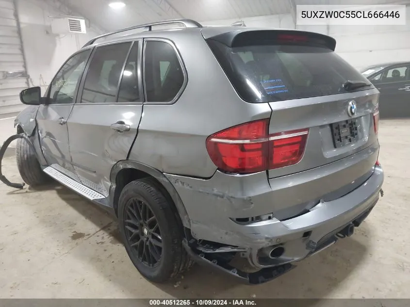 2012 BMW X5 xDrive35D VIN: 5UXZW0C55CL666446 Lot: 40512265