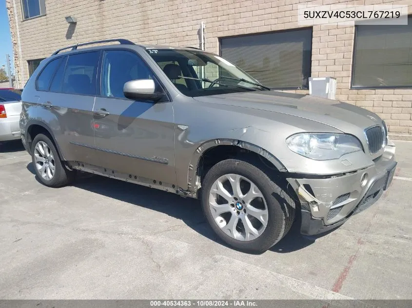 2012 BMW X5 xDrive35I/xDrive35I Premium/xDrive35I Sport Activity VIN: 5UXZV4C53CL767219 Lot: 40534363