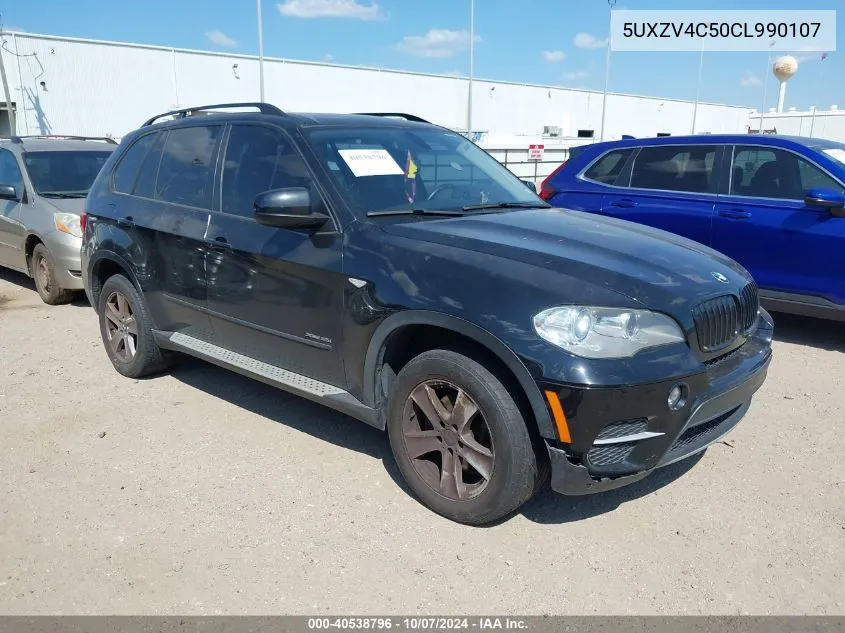 2012 BMW X5 xDrive35I/xDrive35I Premium/xDrive35I Sport Activity VIN: 5UXZV4C50CL990107 Lot: 40538796