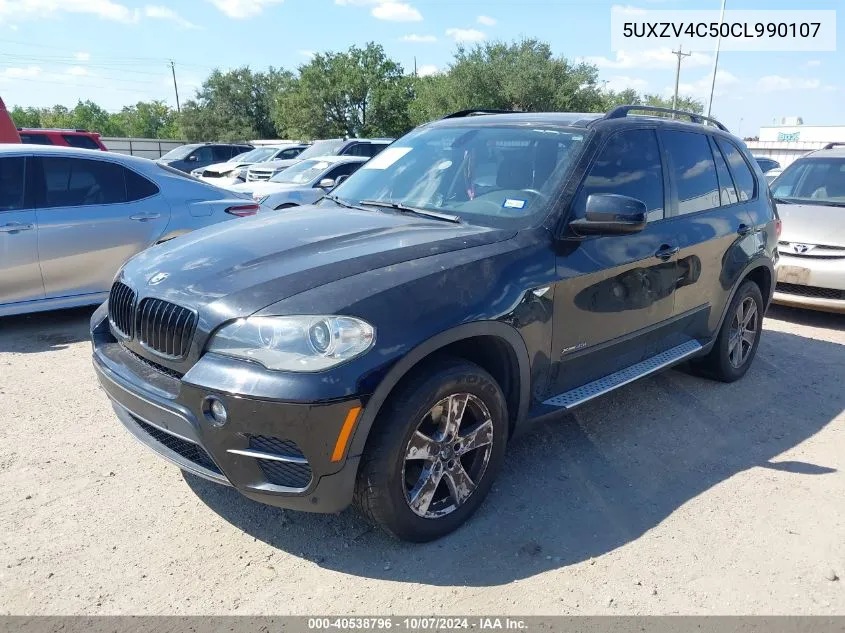 2012 BMW X5 xDrive35I/xDrive35I Premium/xDrive35I Sport Activity VIN: 5UXZV4C50CL990107 Lot: 40538796