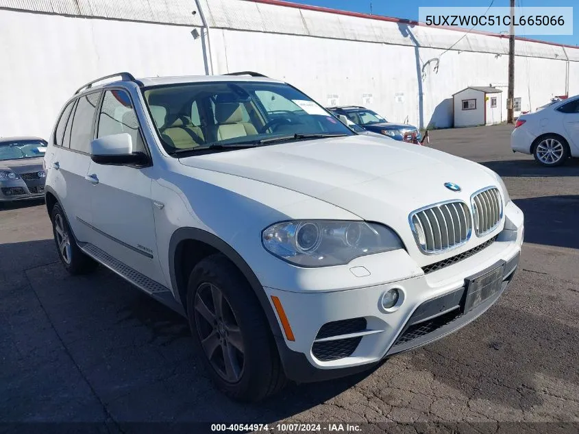 2012 BMW X5 xDrive35D VIN: 5UXZW0C51CL665066 Lot: 40544974