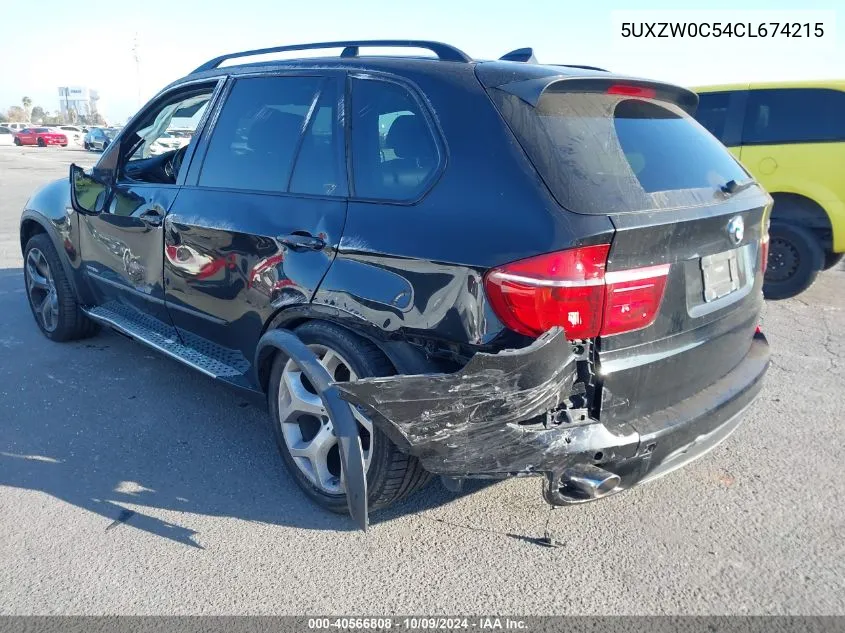 2012 BMW X5 xDrive35D VIN: 5UXZW0C54CL674215 Lot: 40566808