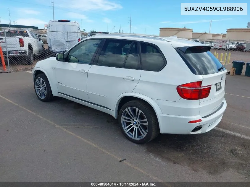 5UXZV4C59CL988906 2012 BMW X5 xDrive35I/xDrive35I Premium/xDrive35I Sport Activity