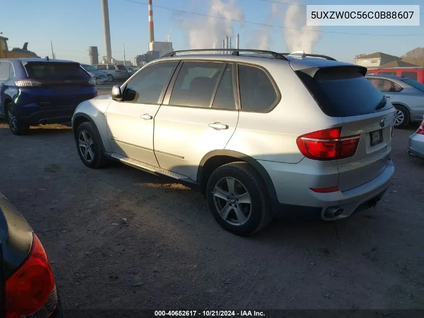 2012 BMW X5 xDrive35D VIN: 5UXZW0C56C0B88607 Lot: 40652617