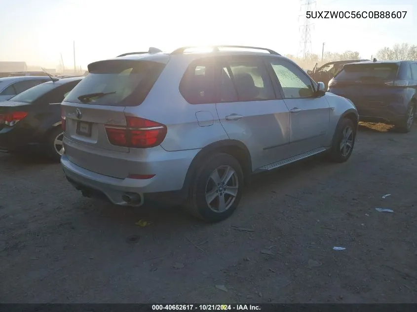 2012 BMW X5 xDrive35D VIN: 5UXZW0C56C0B88607 Lot: 40652617