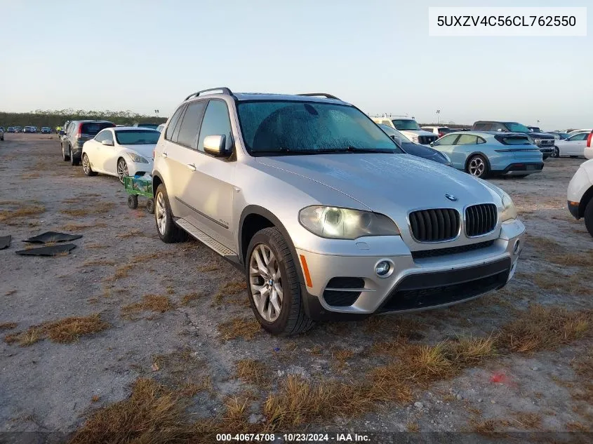 2012 BMW X5 xDrive35I/xDrive35I Premium/xDrive35I Sport Activity VIN: 5UXZV4C56CL762550 Lot: 40674708