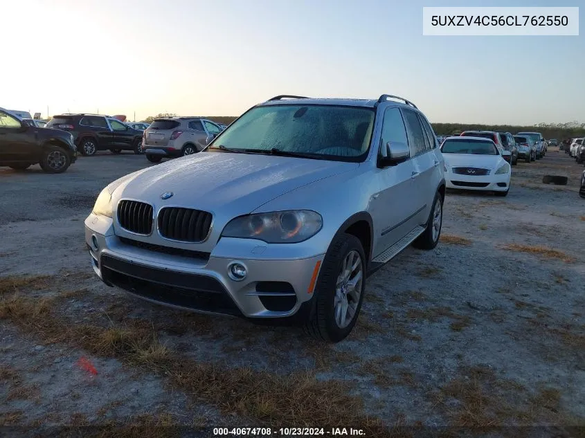 2012 BMW X5 xDrive35I/xDrive35I Premium/xDrive35I Sport Activity VIN: 5UXZV4C56CL762550 Lot: 40674708