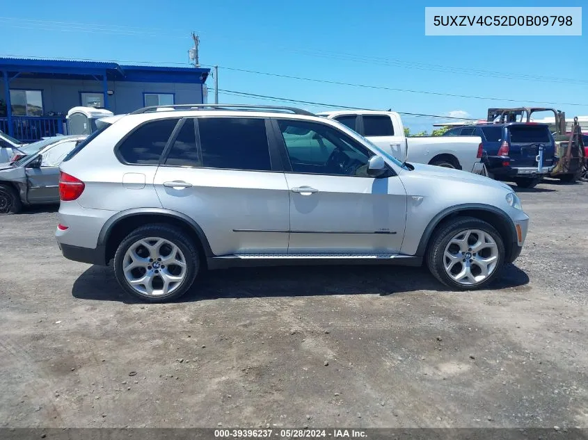 2013 BMW X5 xDrive35I/xDrive35I Premium/xDrive35I Sport Activity VIN: 5UXZV4C52D0B09798 Lot: 39396237