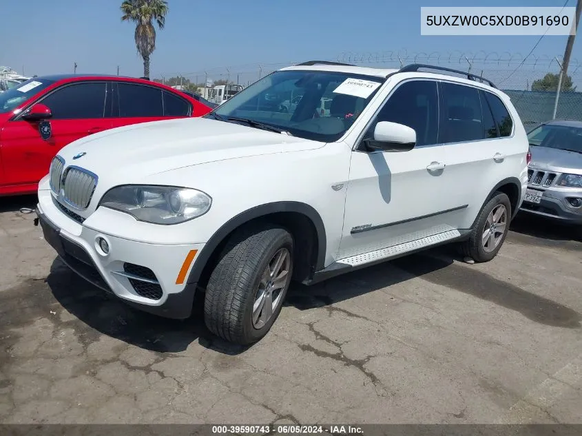 5UXZW0C5XD0B91690 2013 BMW X5 xDrive35D