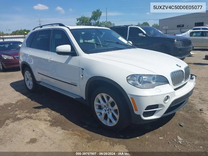 2013 BMW X5 xDrive35I/xDrive35I Premium/xDrive35I Sport Activity VIN: 5UXZV4C50D0E05077 Lot: 39707907