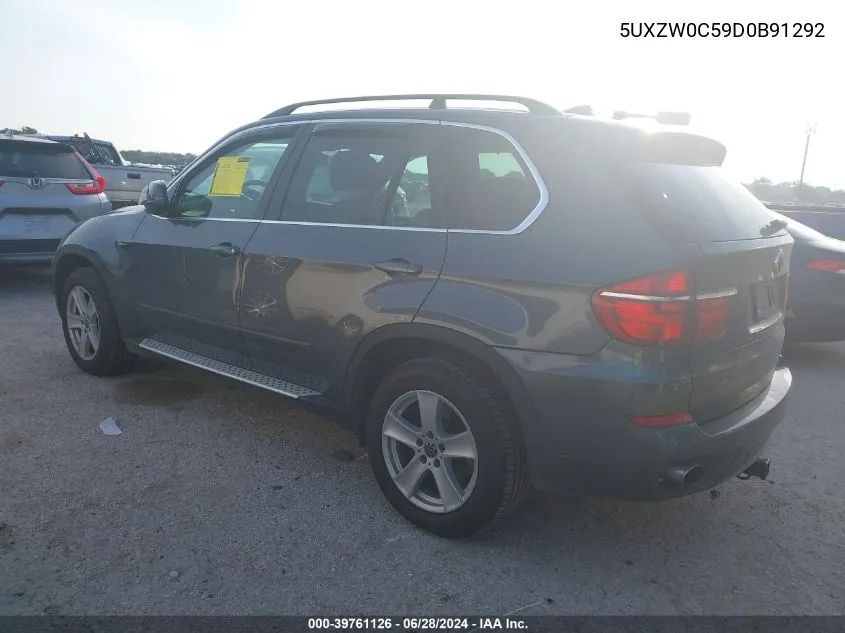 5UXZW0C59D0B91292 2013 BMW X5 xDrive35D