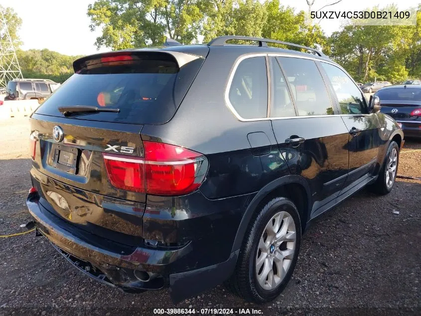 2013 BMW X5 xDrive35I/xDrive35I Premium/xDrive35I Sport Activity VIN: 5UXZV4C53D0B21409 Lot: 39886344