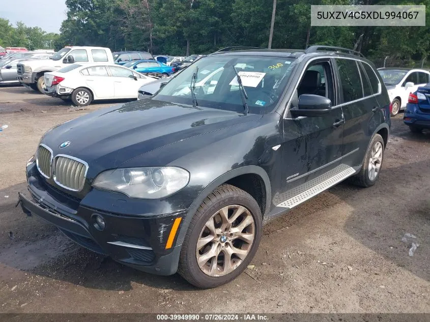 2013 BMW X5 xDrive35I/xDrive35I Premium/xDrive35I Sport Activity VIN: 5UXZV4C5XDL994067 Lot: 39949990