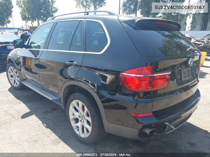 2013 BMW X5 xDrive35I/xDrive35I Premium/xDrive35I Sport Activity VIN: 5UXZV4C55D0B10167 Lot: 39962272