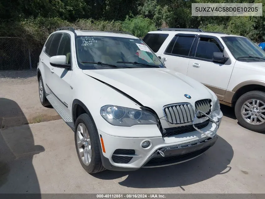 2013 BMW X5 xDrive35I/xDrive35I Premium/xDrive35I Sport Activity VIN: 5UXZV4C58D0E10205 Lot: 40112851