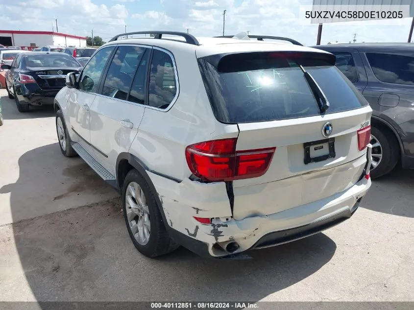 2013 BMW X5 xDrive35I/xDrive35I Premium/xDrive35I Sport Activity VIN: 5UXZV4C58D0E10205 Lot: 40112851