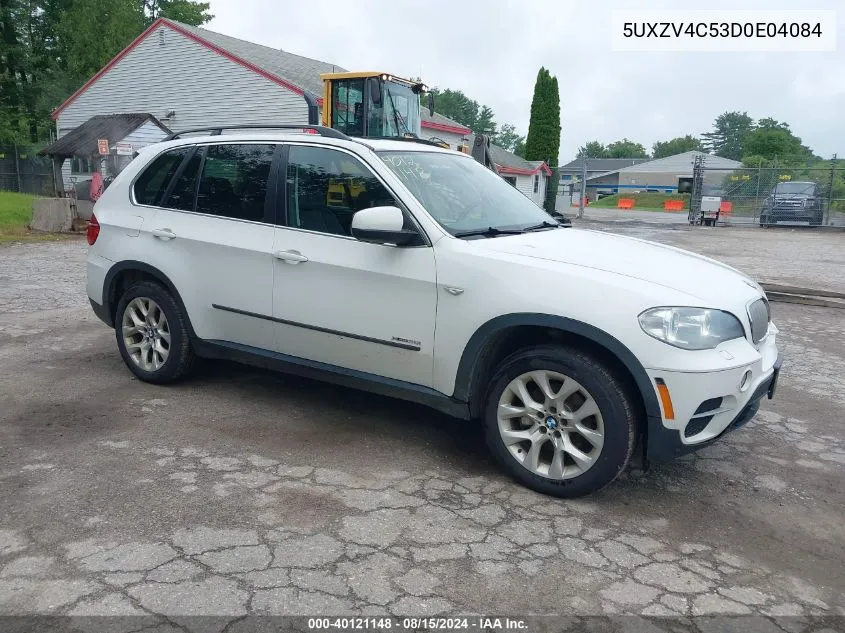 2013 BMW X5 xDrive35I/xDrive35I Premium/xDrive35I Sport Activity VIN: 5UXZV4C53D0E04084 Lot: 40121148