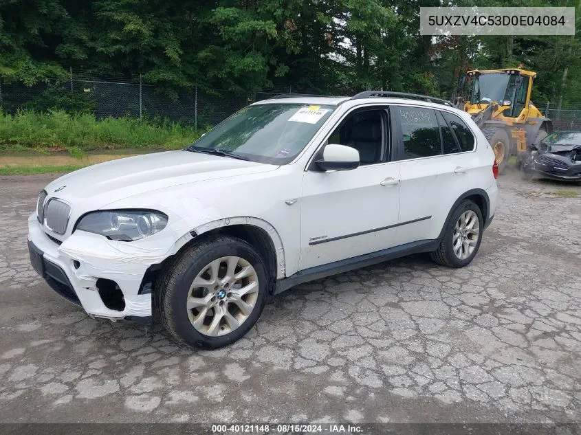 2013 BMW X5 xDrive35I/xDrive35I Premium/xDrive35I Sport Activity VIN: 5UXZV4C53D0E04084 Lot: 40121148