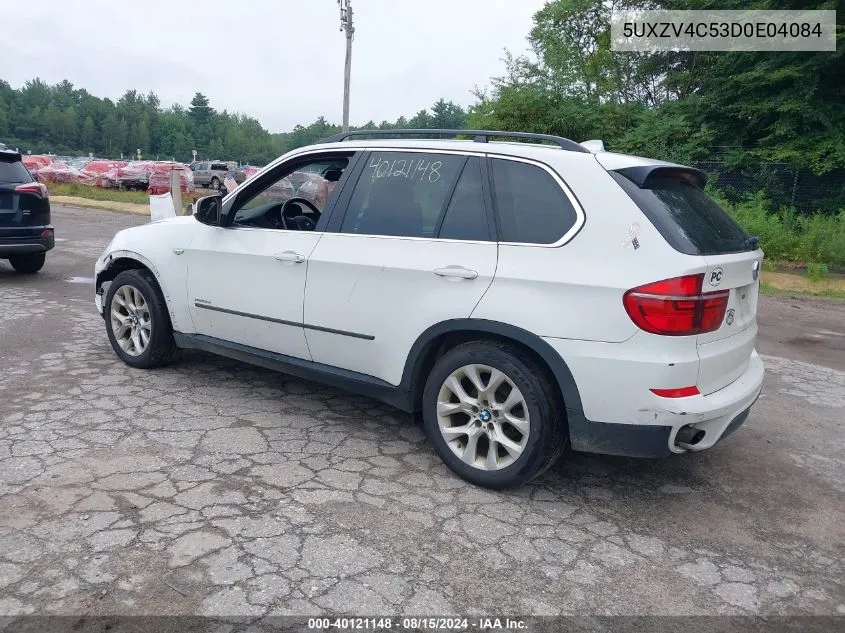 2013 BMW X5 xDrive35I/xDrive35I Premium/xDrive35I Sport Activity VIN: 5UXZV4C53D0E04084 Lot: 40121148