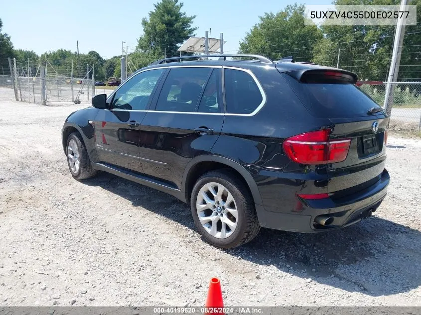 2013 BMW X5 xDrive35I/xDrive35I Premium/xDrive35I Sport Activity VIN: 5UXZV4C55D0E02577 Lot: 40199620