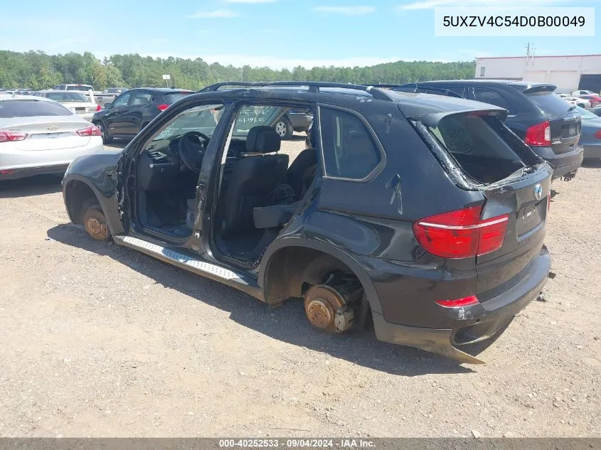 5UXZV4C54D0B00049 2013 BMW X5 xDrive35I