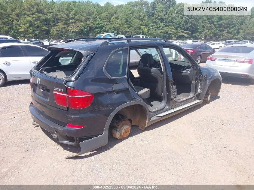 2013 BMW X5 xDrive35I VIN: 5UXZV4C54D0B00049 Lot: 40252533