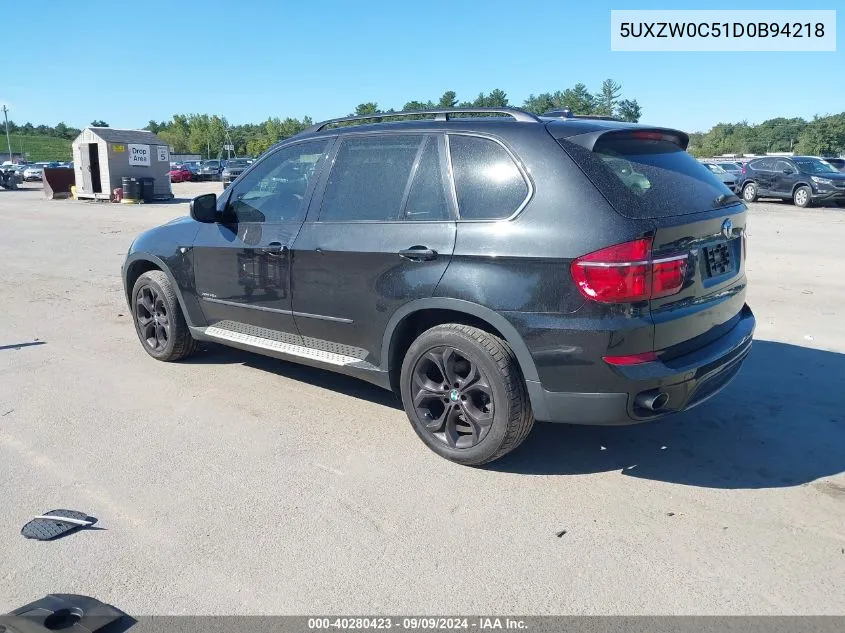 2013 BMW X5 xDrive35D VIN: 5UXZW0C51D0B94218 Lot: 40280423