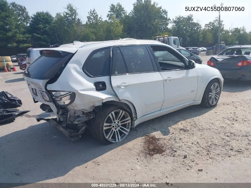 2013 BMW X5 xDrive35I VIN: 5UXZV4C55D0B07060 Lot: 40331229