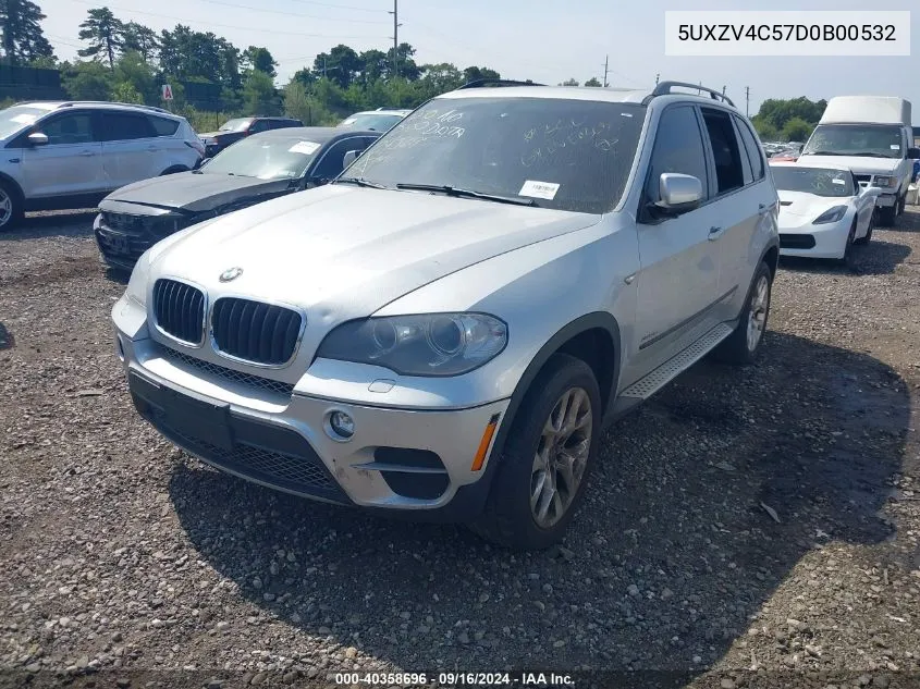 2013 BMW X5 xDrive35I VIN: 5UXZV4C57D0B00532 Lot: 40358696