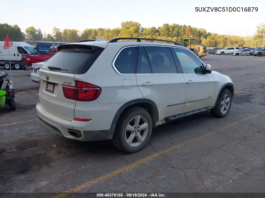 2013 BMW X5 xDrive50I VIN: 5UXZV8C51D0C16879 Lot: 40378185