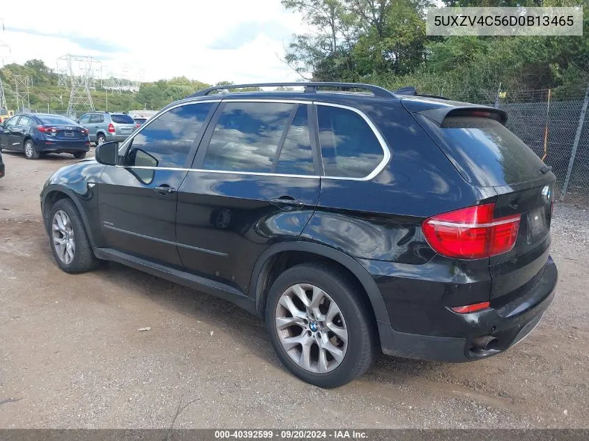 2013 BMW X5 xDrive35I/xDrive35I Premium/xDrive35I Sport Activity VIN: 5UXZV4C56D0B13465 Lot: 40392599