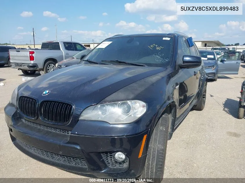 2013 BMW X5 xDrive50I VIN: 5UXZV8C5XDL899483 Lot: 40411773