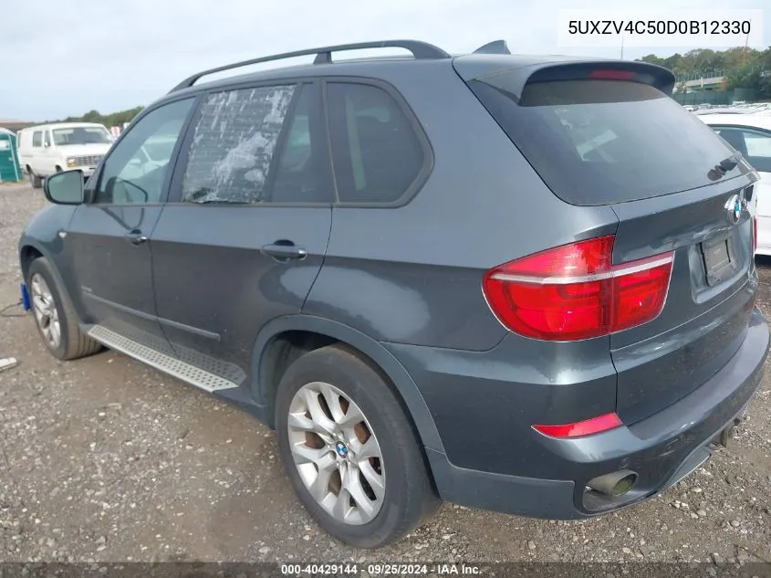 2013 BMW X5 xDrive35I/xDrive35I Premium/xDrive35I Sport Activity VIN: 5UXZV4C50D0B12330 Lot: 40429144