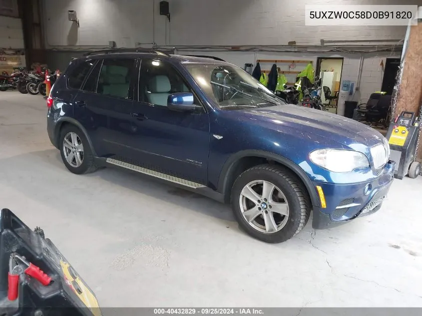 2013 BMW X5 xDrive35D VIN: 5UXZW0C58D0B91820 Lot: 40432829