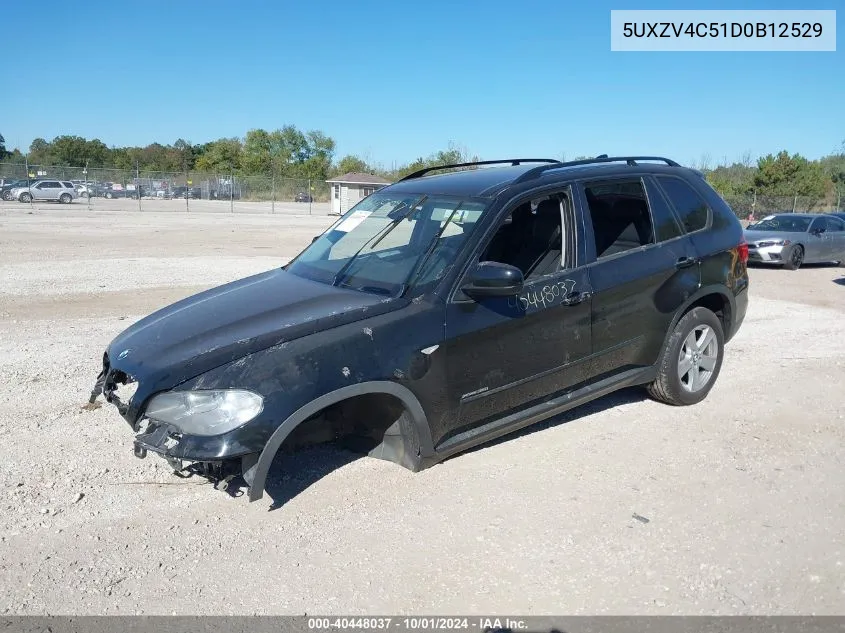 2013 BMW X5 xDrive35I VIN: 5UXZV4C51D0B12529 Lot: 40448037