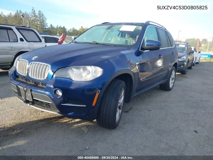 2013 BMW X5 xDrive35I VIN: 5UXZV4C53D0B05825 Lot: 40456688