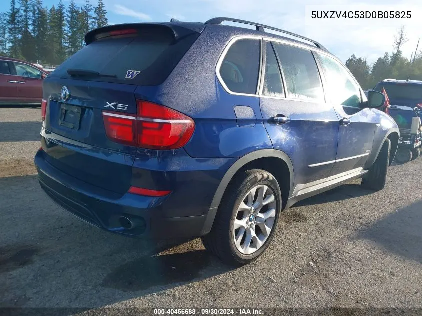 2013 BMW X5 xDrive35I VIN: 5UXZV4C53D0B05825 Lot: 40456688