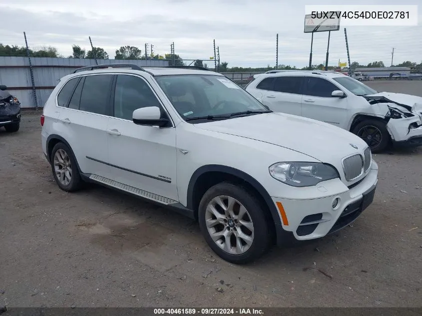 2013 BMW X5 xDrive35I/xDrive35I Premium/xDrive35I Sport Activity VIN: 5UXZV4C54D0E02781 Lot: 40461589